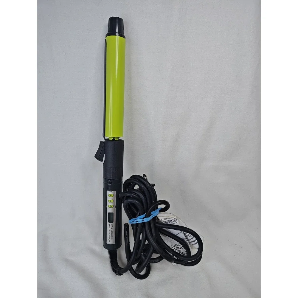 Paul Mitchell Pro Tools Turnstyle Curling Iron Wand Green JPA056 Tested Works